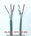 Hình ảnh: Cáp tín hiệu vặn xoắn 3 pair 16AWG, 18AWG, 20AWG, 22AWG chống nhiễu Al foil