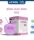 Hình ảnh: Gas lạnh, máy lạnh, điều hòa Gas lạnh ACOOL R32 bình 3 Kg
