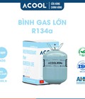 Hình ảnh: gas lạnh điều hòa máy lạnh tủ lạnh Gas lạnh ACOOL R134a bình 13,6 Kg