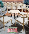 Hình ảnh: Bàn ghế cafe gỗ chất lượng loại 1 - Giá xưởng rẻ tận gốc