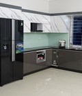 Hình ảnh: Tại sao lại sử dụng tủ bếp khung inox cánh gỗ tự nhiên cho căn bếp gia đình