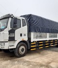 Hình ảnh: Xe FAW nhập khẩu 8 tấn thùng bạt 9m7 đời 2021