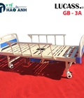 Hình ảnh: Giường bệnh nhân có bô vệ sinh 3 tay quay Lucass GB 3A