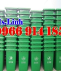 Hình ảnh: Thùng rác 240 lít nắp kín có bánh xe