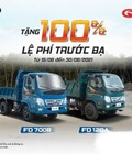 Hình ảnh: Tặng 100% lệ phí trước bạ cho dòng xe thaco forland