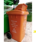 Hình ảnh: Thùng rác nhựa 100L nắp đẩy