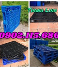 Hình ảnh: Pallet nhựa 1 mặt, pallet nhựa HDPE nguyên sinh cao cấp, pallet nhựa dài 1 mét 2, pallet nhựa nâng hàng nặng, pallett n