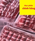Hình ảnh: Ba chỉ bò Mỹ thái cuộn lẩu 500g