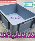 Hình ảnh: Thùng nhựa BL 001, khay đựng link kiện, khay nhựa đặc giá rẻ, khay nhựa có lỗ
