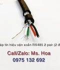 Hình ảnh: Cáp tín hiệu vặn xoắn RS485 2pair 18AWG, 22AWG, 24AWG