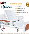 Hình ảnh: Giường bệnh chạy điện cao cấp đa chức năng Akiko A89 02 có bô, bàn ăn, chậu gội đầu