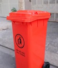 Hình ảnh: Thùng rác nhựa 120L chất liệu HDPE