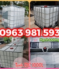 Hình ảnh: Tank IBC 1000L, bồn nhựa đựng hóa chất
