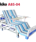 Hình ảnh: Giường bệnh nhân đa năng 4 tay quay Akiko A85 04 có bô vệ sinh, bàn ăn, chậu gội đầu