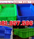 Hình ảnh: Thùng nhựa hở 1T, sọt nhựa cao 1 tấc, sóng nhựa rỗng 1T