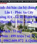 Hình ảnh: Bán căn hộ chung cư phúc an city huyện đức hòa, long an miễn qc