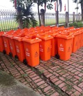 Hình ảnh: Thùng rác nhựa 120L nắp đẩy