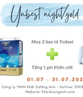 Hình ảnh: Khuyễn mãi tã/bỉm Yubest night/gold tháng 7 2021