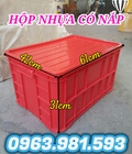 Hình ảnh: Hộp nhựa có nắp HS019, sóng nhựa nguyên sinh
