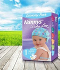 Hình ảnh: Tã dán Nannys Baby Love Size S, 0 5kg , 50 miếng Chính Hãng