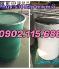 Hình ảnh: Thùng phuy sắt nắp mở loại mới, thùng phuy sắt mới 220L, thùng phuy sắt có đai, thùng phuy sắt 200L, thùng phuy sắt trán