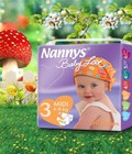 Hình ảnh: Tã dán Nannys Midi Size M 50 miếng cho bé 4kg 9kg