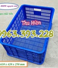 Hình ảnh: Sọt nhựa rỗng cao 25, sọt nhựa công nghiệp giá rẻ, sọt nhựa HS014, sọt đựng hàng hóa