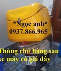 Hình ảnh: Thùng chở hàng, thùng chứa rác thải y tế, thùng giao hàng ăn nhanh