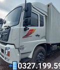 Hình ảnh: Xe tải Dongfeng nhập, 499 triệu nhận xe, thùng kín container 9m6 mới nhất