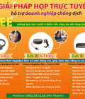 Hình ảnh: Gói giải pháp họp trực tuyến giá rẻ