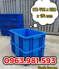 Hình ảnh: Hộp nhựa B3, thùng nhựa đặc, sóng nhựa bít