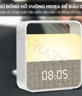 Hình ảnh: Đồng hồ đèn ngủ thông minh Midea 3W