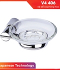 Hình ảnh: Kệ để Xà phòng V4 406 cao cấp Inox 304