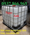 Hình ảnh: Tank nhựa màu trắng đựng nước, tank nhựa dung dung dịch lỏng, tank nhựa