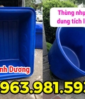 Hình ảnh: Thùng nhựa dung tích lớn, thùng nhựa nuôi cá