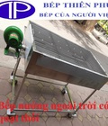 Hình ảnh: bếp nướng than hoa ngoài trời có quạt giá rẻ