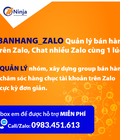 Hình ảnh: Phần mềm bán hàng và quản lý zalo tự động Ninja Zalo