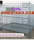 Hình ảnh: Lồng thép trữ hàng, lồng đựng hàng có bánh xe, xe đẩy hàng chuyên dụng, lồng chứa hàng giá rẻ