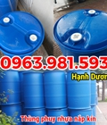 Hình ảnh: Thùng phuy nhựa nắp kín, thùng phuy 220L, thùng phuy 2 nắp nhỏ