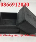 Hình ảnh: Chân đế cao su, bịt đầu ống hộp vuông 50x50