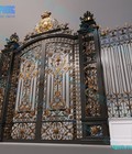 Hình ảnh: Cổng biệt thự đẹp, cổng sắt uốn biệt thự cao cấp với báo giá