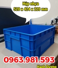 Hình ảnh: Hộp nhựa công nghiệp B8, thùng nhựa đặc