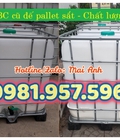 Hình ảnh: Tank nhựa IBC cũ, bồn nhựa trắng 1000L, bồn nhựa vuông 1000L