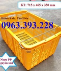 Hình ảnh: Sọt nhựa quai sắt tại Hà Nội, sóng nhựa hở có quai, chuyên cung cấp nhựa công nghiệp