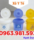 Hình ảnh: Xô y tế, xô đựng rác thải y tế 5L, 10L, 22L,50L