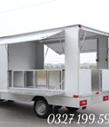 Hình ảnh: Xe tải dongben thùng kín cánh dơi bán hàng lưu động 895kg
