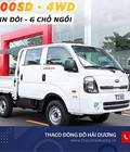 Hình ảnh: Xe Tải Cabin Kép Thaco Kia K200SD 4WD 2 Cầu