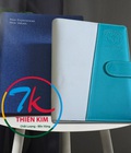 Hình ảnh: Nơi làm cuốn menu, làm bìa da simili, xưởng sản xuất sổ da, chuyên làm bìa sổ da, làm bìa da simili, làm bìa còng,
