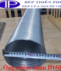 Hình ảnh: ống thông gió hút mùi chịu nhiệt nhôm nhún d150 chất lượng giá rẻ
