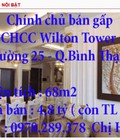 Hình ảnh: Bán gấp căn hộ chung cư Wilton Tower,D1,Phường 25,Quận Bình Thạnh